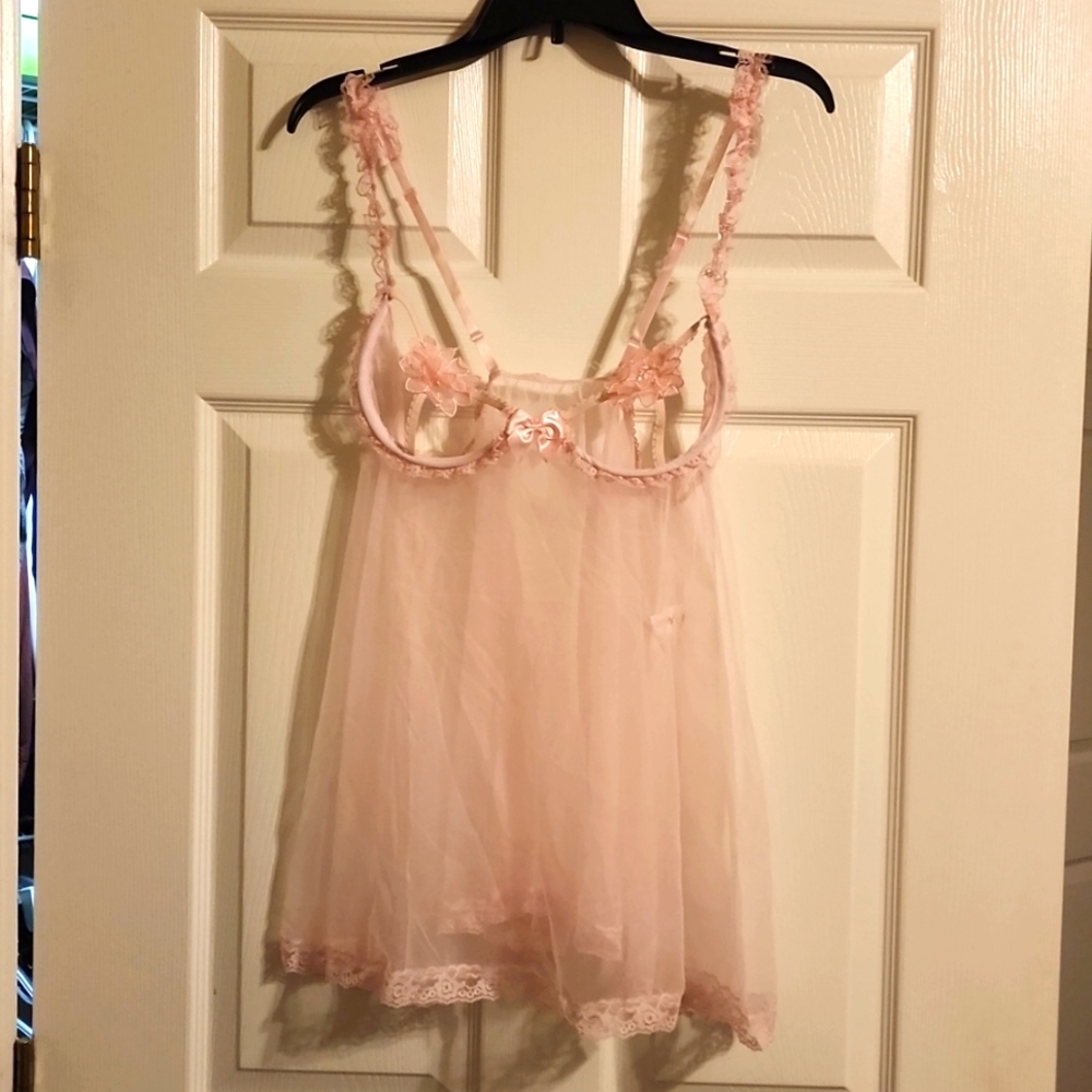 Blush pink babydoll